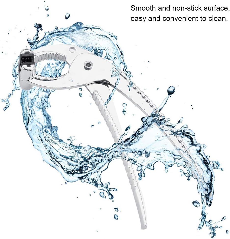 Zinc Alloy Oven Clip Pliers Grip Grabber, Hot Pot Clips Tongs Anti-scald Gripper Clips Kitchen Tongs for Moving Hot Plate or Bowls, from Hot Pot Plate Baking Tray Pan Dish