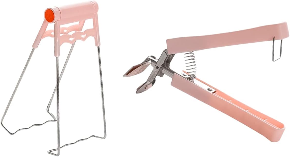 2pcs Scalding Bowl Plate Clamp Non-slip Kitchen Gadget Hot Dish Gripper for Home Bar Restaurant