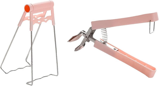 2pcs Scalding Bowl Plate Clamp Non-slip Kitchen Gadget Hot Dish Gripper for Home Bar Restaurant