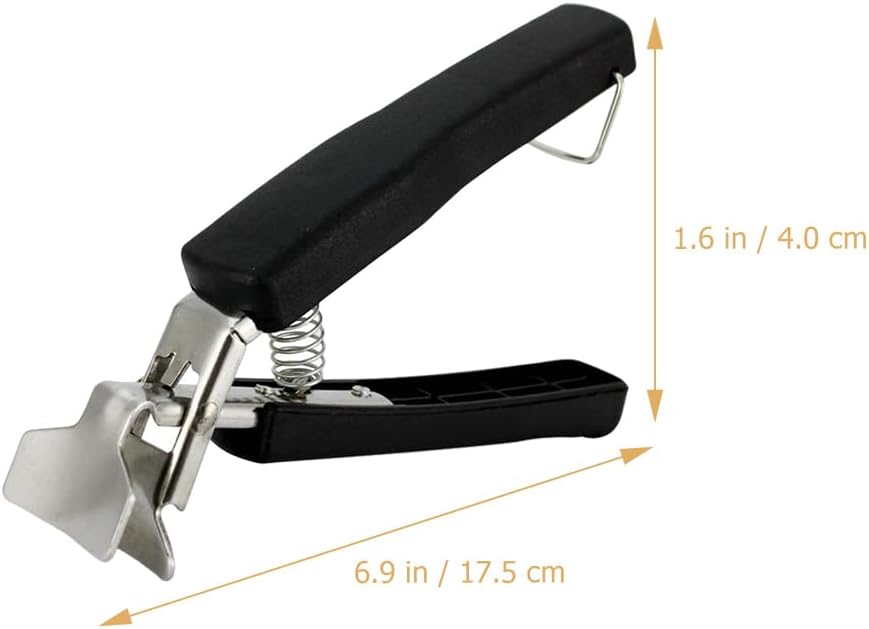 PRETYZOOM Stainless Steel Anti-scalding Clip for Hot Bowl, Non-slip Dish Plate Gripper Clips Tongs for Lifting, Moving of Hot Cookware