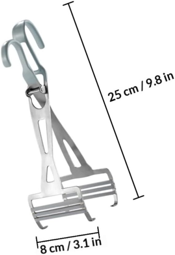 Stainless Steel Hot Dish Clip Plate Gripper with Non Slip Grip