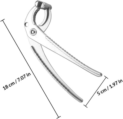 2pcs Anti-scald Bowl Clamp Aluminium Alloy Plate Clip for Hot Dishes