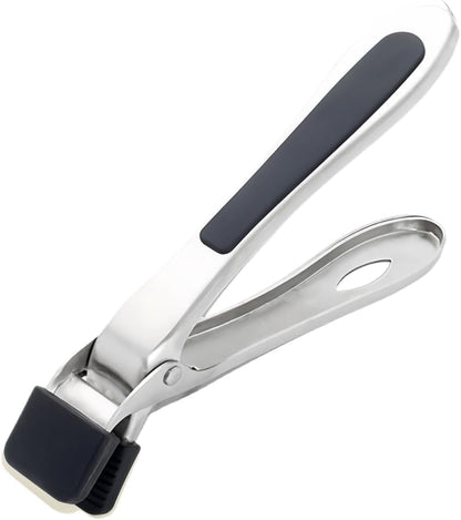 Hot Plate Gripper, 304 Stainless Steel, 7.5 Inch Black