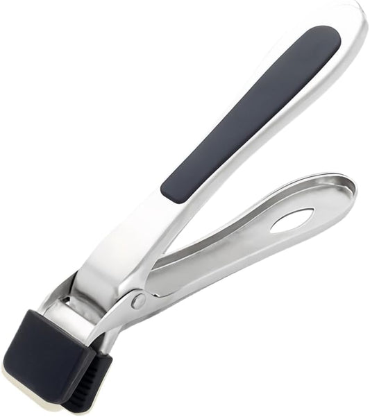 Hot Plate Gripper, 304 Stainless Steel, 7.5 Inch Black