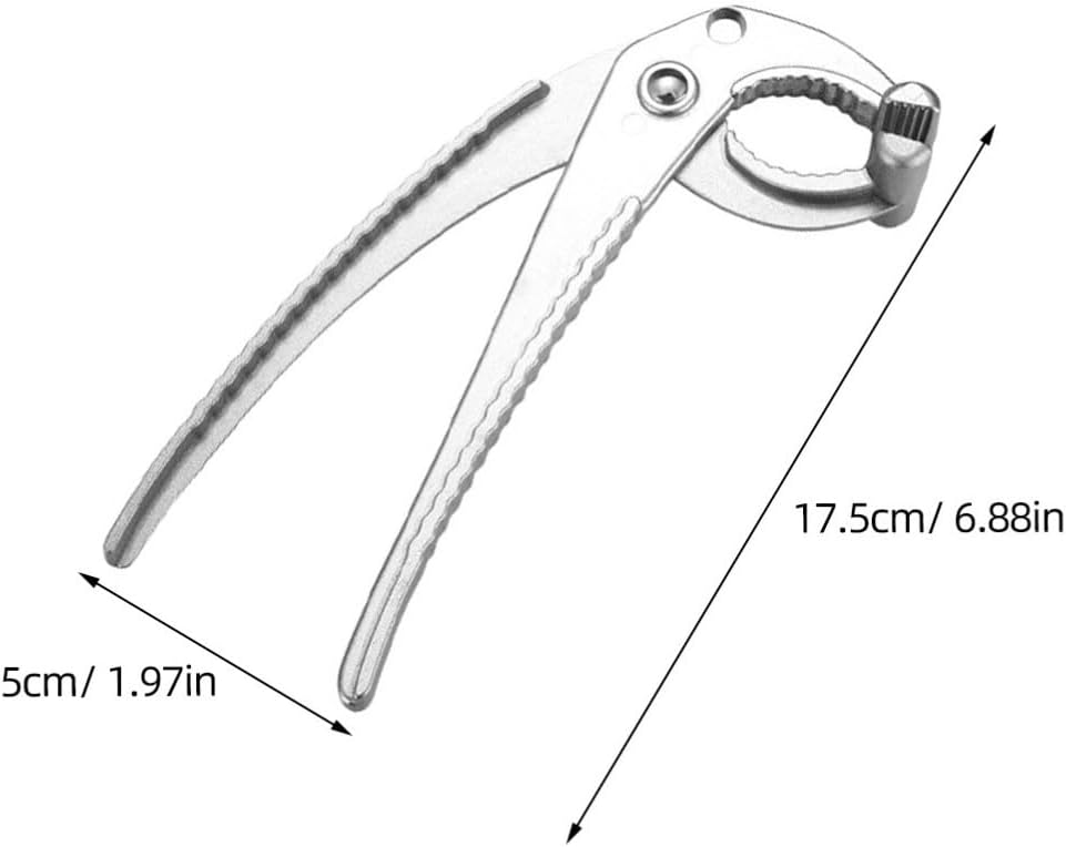 IMIKEYA 3pcs Aluminium Alloy Bowl Gripper Anti-scalding Dish Tongs Ergonomic Multi-function Clip for Safe Lifting of Hot Plates and Dishes Kitchen