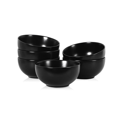 Selamica Ceramic Dipping Bowls, 4 OZ Mini Bowls, Set of 6, Maillard