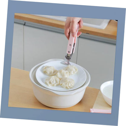 2pcs Scalding Bowl Plate Clamp Non-slip Kitchen Gadget Hot Dish Gripper for Home Bar Restaurant