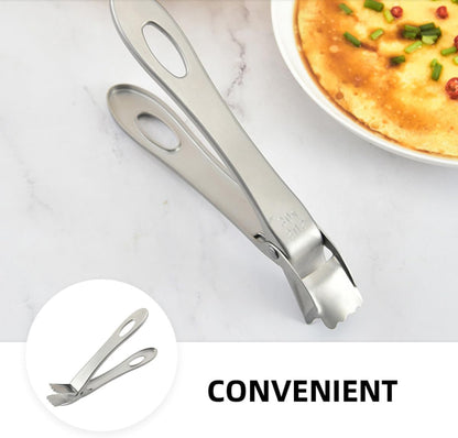 Stainless Steel Dish Clip Hot Plate Gripper with Non Slip Jaws