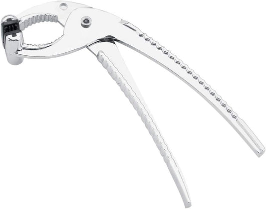 Bakeware Clip Pliers Grip Grabber,Anti-scalding Rubber Alloy Pan Retriever Tongs for Hot Pot Plate Baking Tray Dish Lifter Dish