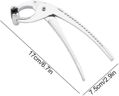 Fdit Oven Plate Lifter Zinc Alloy 6.7 Inch Ergonomic Grip