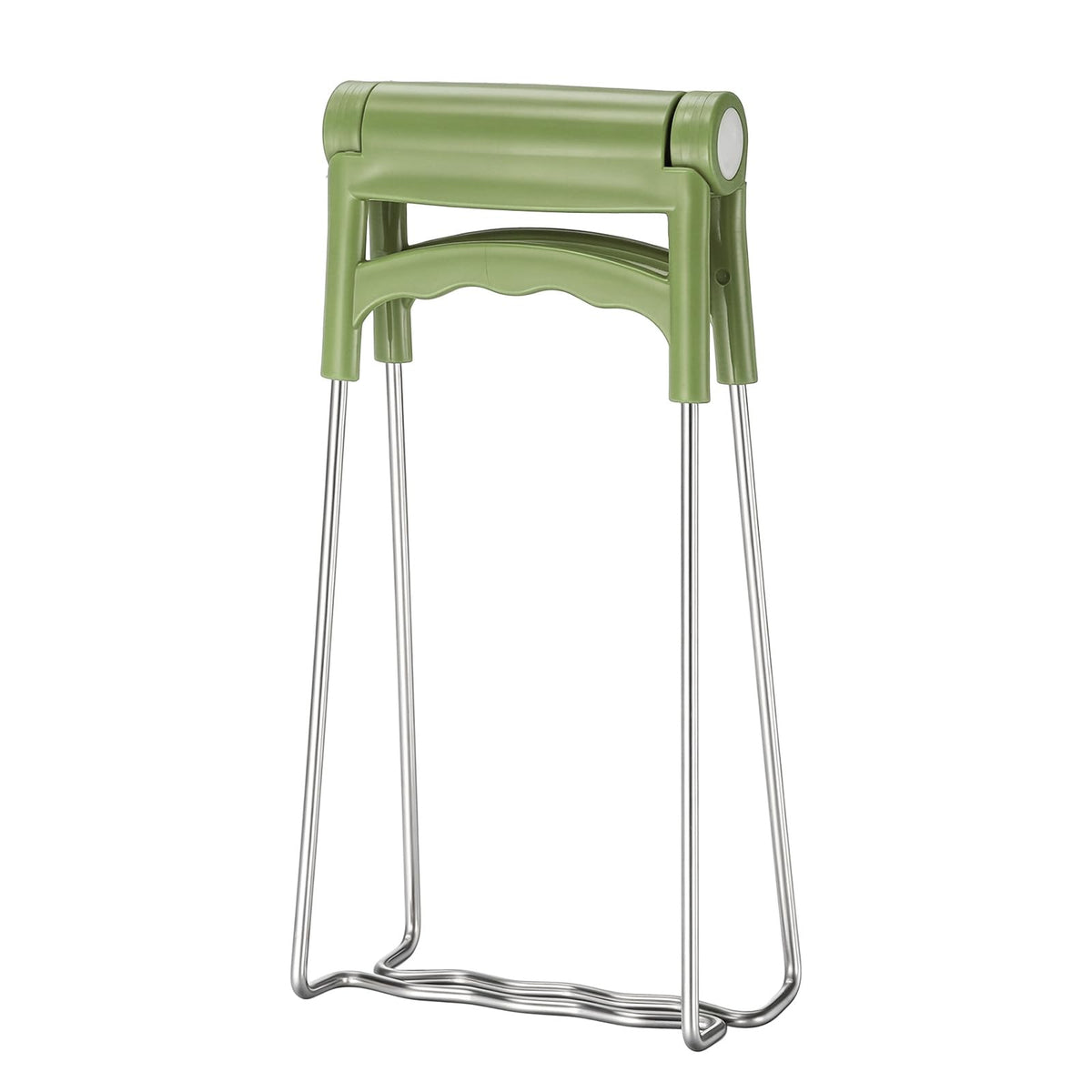METALLIXITY Hot Plate Gripper Stainless Steel Silicone Non-Slip Dark Green