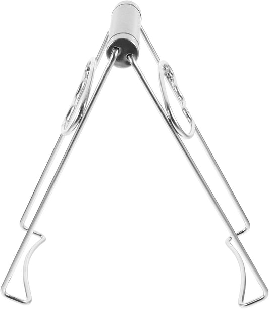Stainless Steel Plate Tongs Bowl Clip for Hot Trays and Plates
