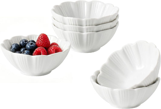 Dipping Sauce Bowls, 2.8 Inch White Ceramic Dipping Bowls, 1.7OZ Sauce Bowls,Cute Bowls for Sauce, Soy Sauce, Sushi, Ketchup, Seasoning