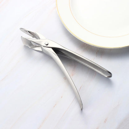 Hot Dish Plate Gripper Tongs Clip Pot Bowl Stainless Steel