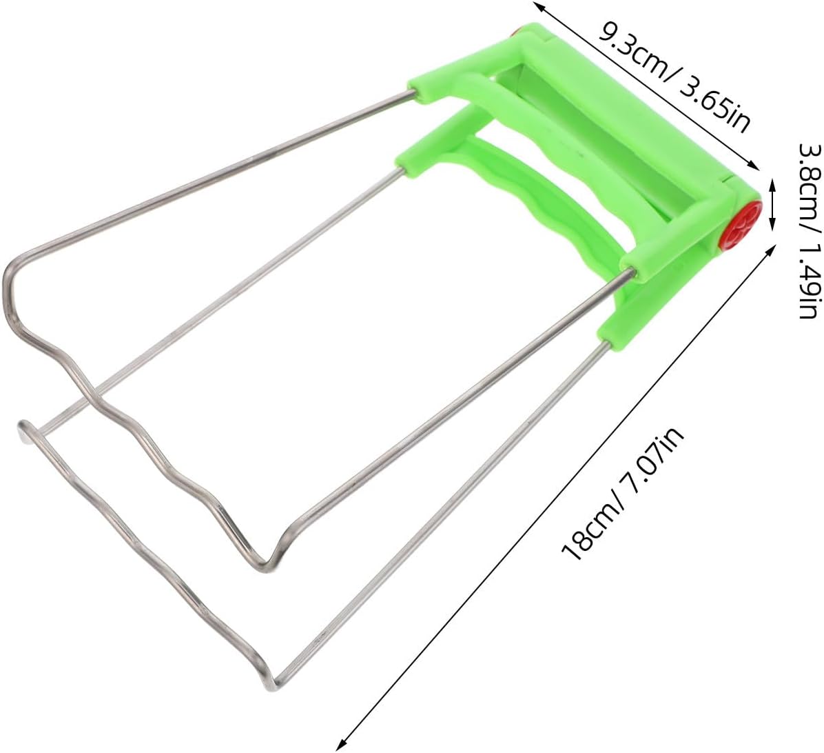 2pcs Stainless Steel Folding Hot Dish Clip, Bowl Plate Gripper