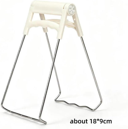 Hot Bowl Gripper Silicone Heat Resistant Tongs Hot Dish Taking Clamp