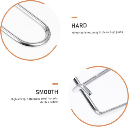 Stainless Steel Baking Pan Clip Gripper Handle Anti Scald
