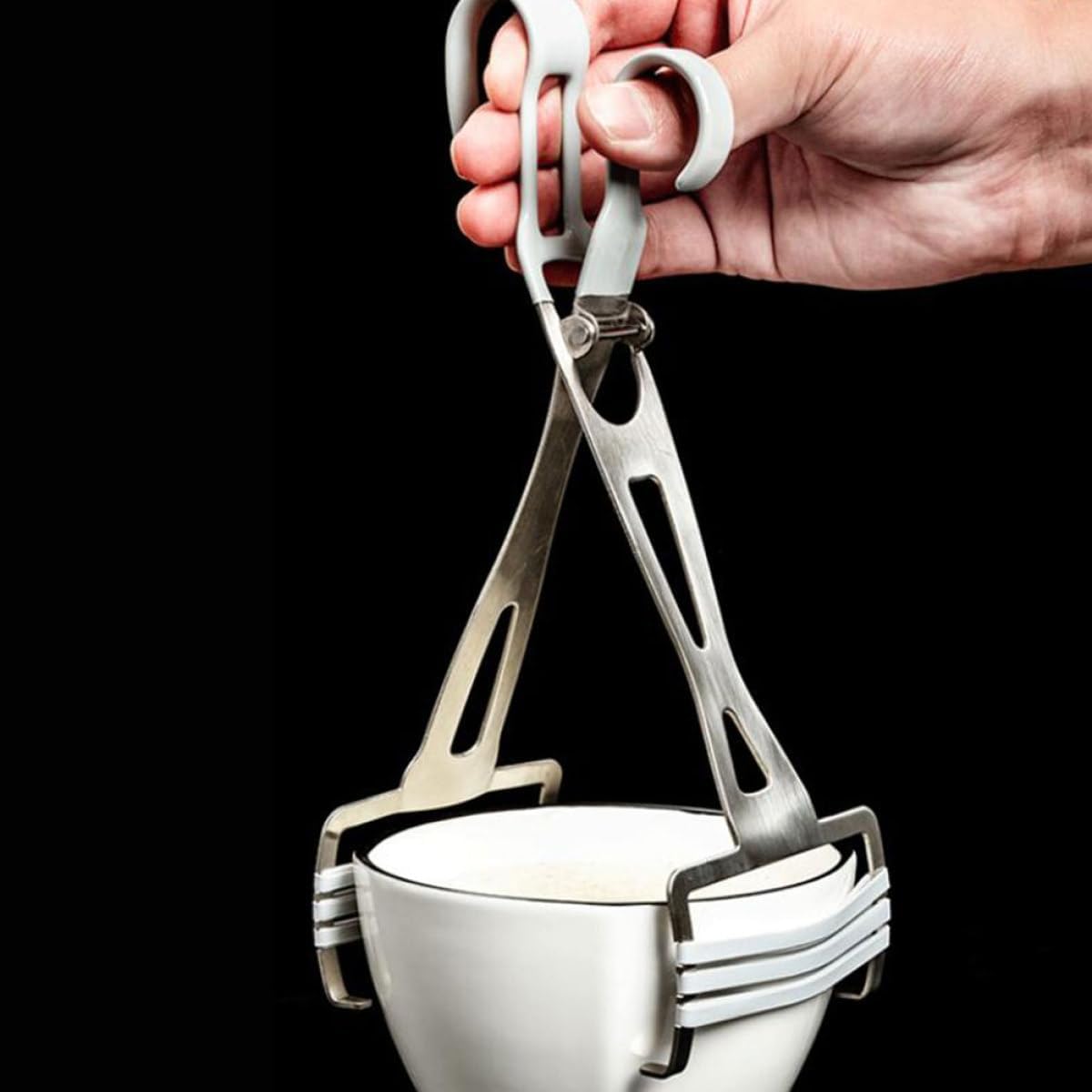 Multi-function Stainless Steel Bowl Tong Hot Plate Clamp Dish Holder for Kitchen Cooking Utensils