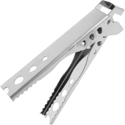 2pcs Steel Hot Bowl Gripper Clip Plate Lifter for Pots and Skillets