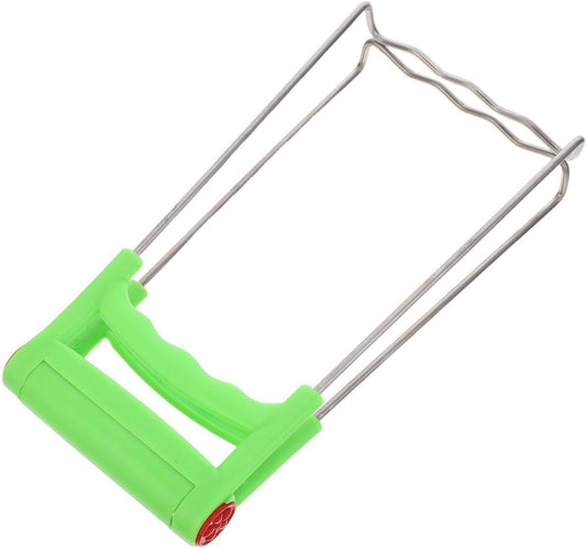 2pcs Stainless Steel Folding Hot Dish Clip, Bowl Plate Gripper