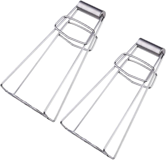 Stainless Steel Plate Tongs, Bowl Clip, Plate Lifter for Hot Dishes