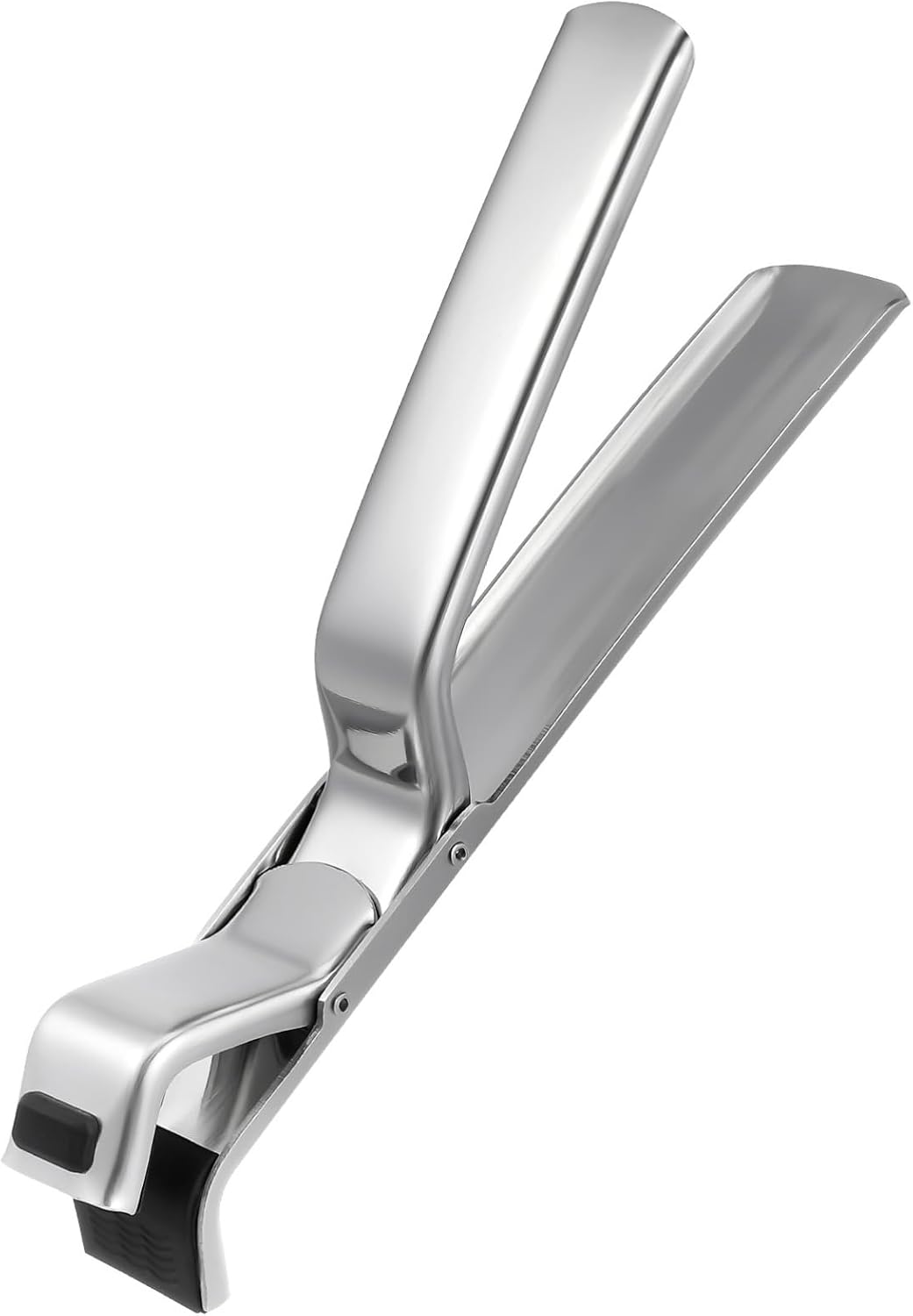 Bowl Clip Gripper Stainless Steel Kitchen Plate Clamp Hot Dish Tongs for Safe Handling Microwave Oven and Serving