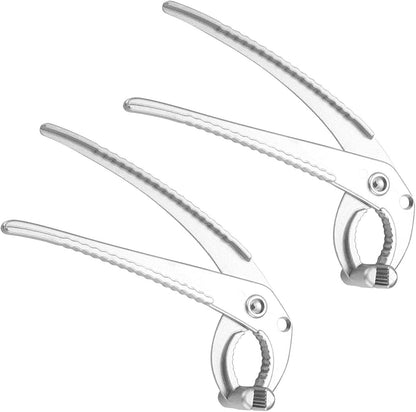 2pcs Anti-scald Bowl Clamp Aluminium Alloy Plate Clip for Hot Dishes