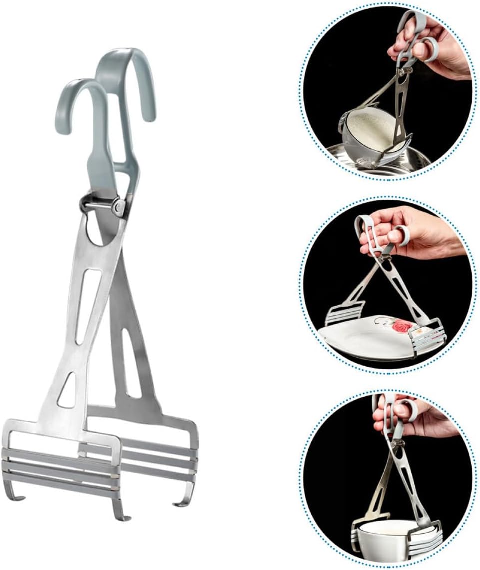 Stainless Steel Clamp Plate and Bowl Gripper Tool