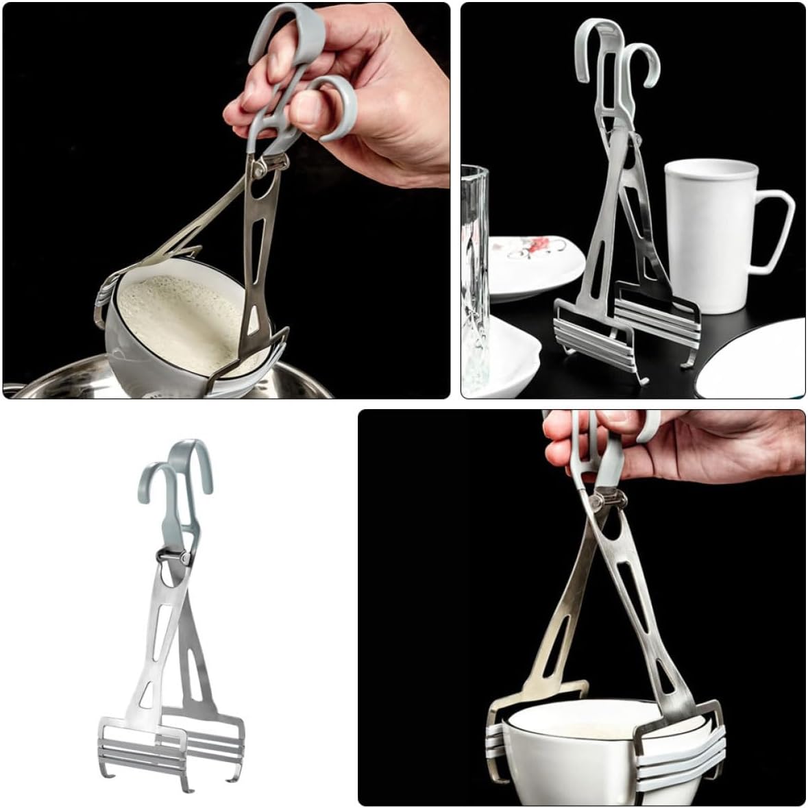 Stainless Steel Clamp Plate and Bowl Gripper Tool