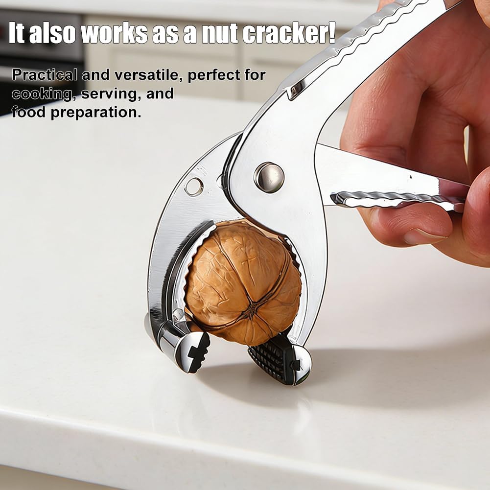 Hot Plate Gripper, Anti Scald Bowl Holder Clip, 2 Pack Heavy Duty Hot Dish Grabber for Pizza Pan Pot (2 Pack)