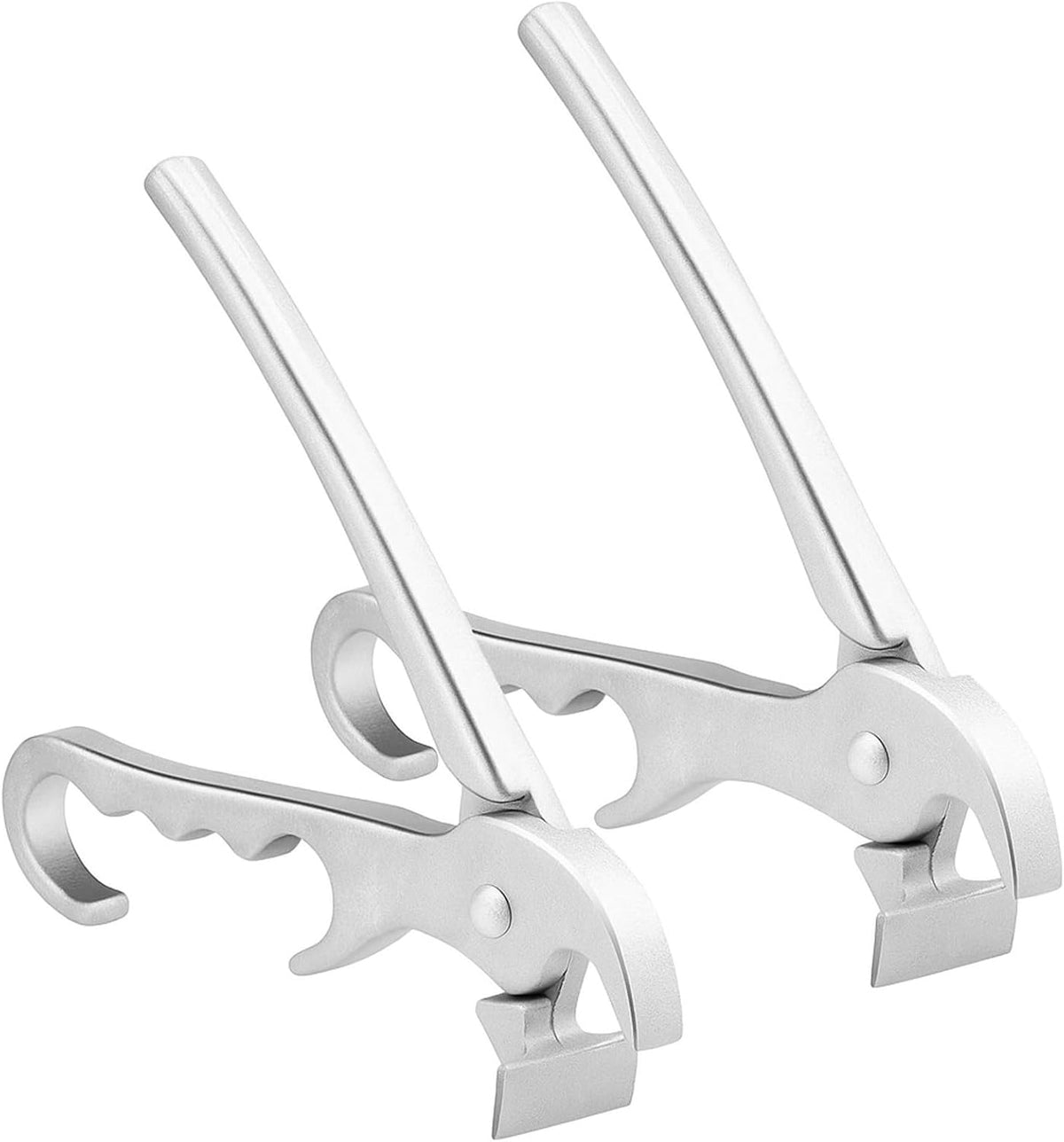Reallnaive 2 Pack Pizza Pan Gripper Aluminum Pizza Pans Grabber