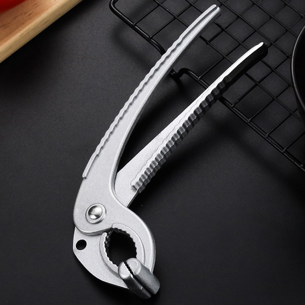 Amosfun 3pcs Hot Plate Lifters Anti-Scald Dish Grippers for Bowls and Plates Ergonomic Heat Resistant Clip Tool for Safe Handling in Kitchen Steamers and Outdoor Cooking 6.88in