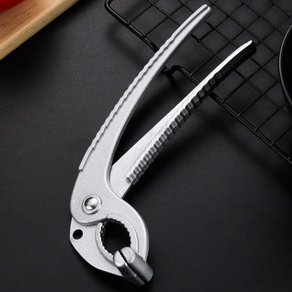 Amosfun 3pcs Hot Plate Lifters Anti-Scald Dish Grippers for Bowls and Plates Ergonomic Heat Resistant Clip Tool for Safe Handling in Kitchen Steamers and Outdoor Cooking 6.88in