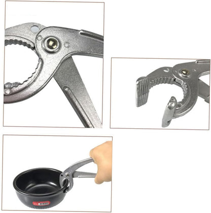 2pcs Stainless Steel Bowl Clip and Plate Clamp for Restaurant Use