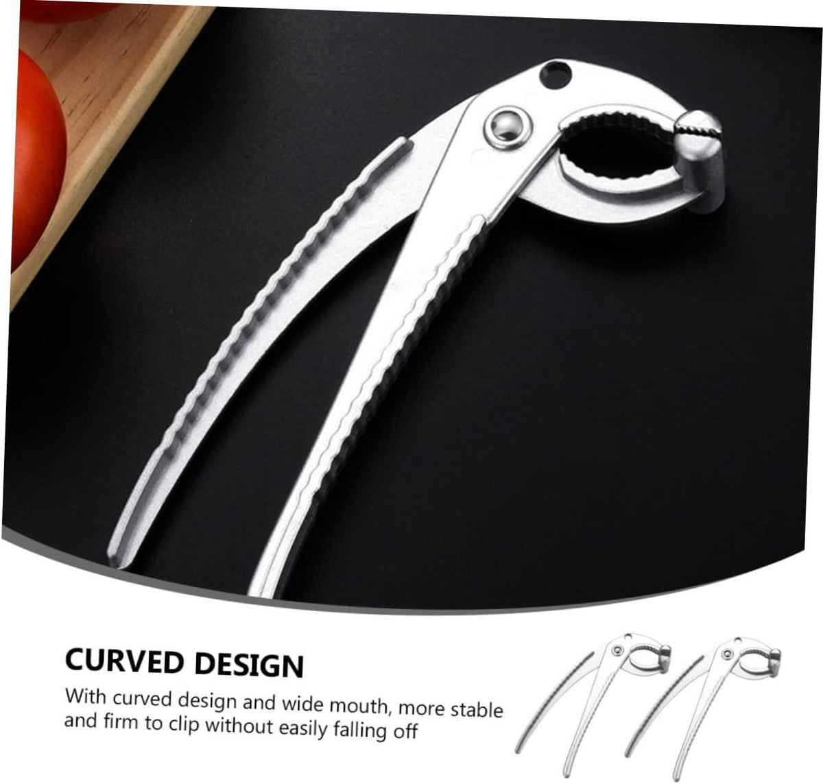 4pcs Heavy-duty Stainless Steel -scald Dish Clip Gripper for Hot Plates Pizza Pans Baking Trays Secure Grip Design for Safe Handling of Hot Cookware