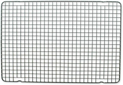 Nordic Ware 43343 Oven Safe Nonstick Baking & Cooling Grid (1/2 Sheet), One Size, Steel