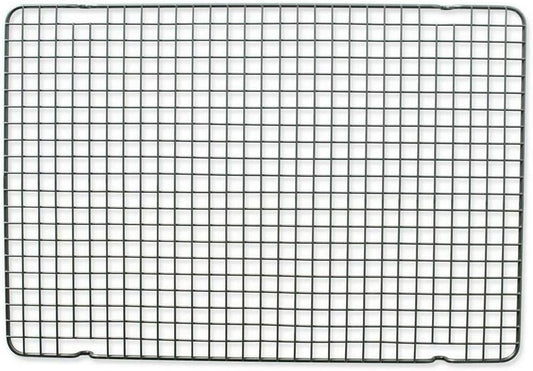Nordic Ware 43343 Oven Safe Nonstick Baking & Cooling Grid (1/2 Sheet), One Size, Steel