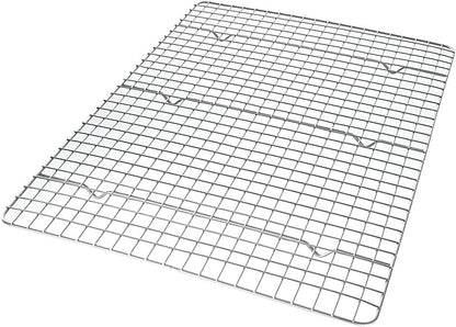 USA Pan Half Sheet Nonstick Roasting and Cooling Rack, Set of 2