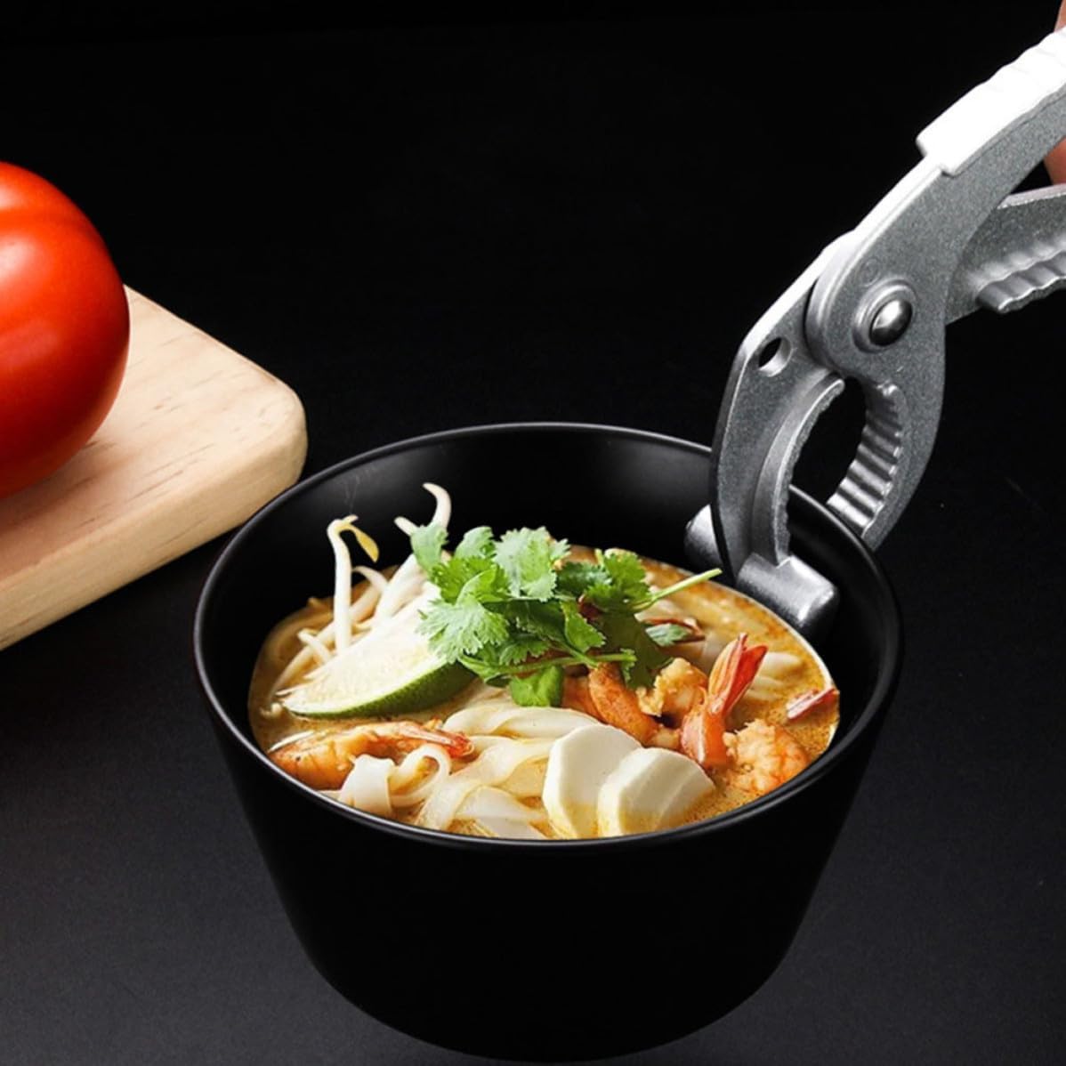 2pcs Anti-scald Bowl Clamp Aluminium Alloy Plate Clip for Hot Dishes