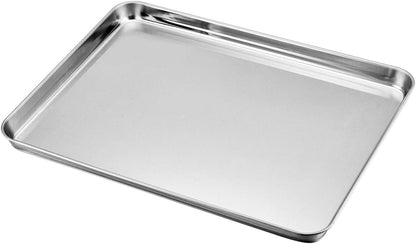 TeamFar Baking Sheet with Cooling Rack Set, 16 x 12 x 1 inch