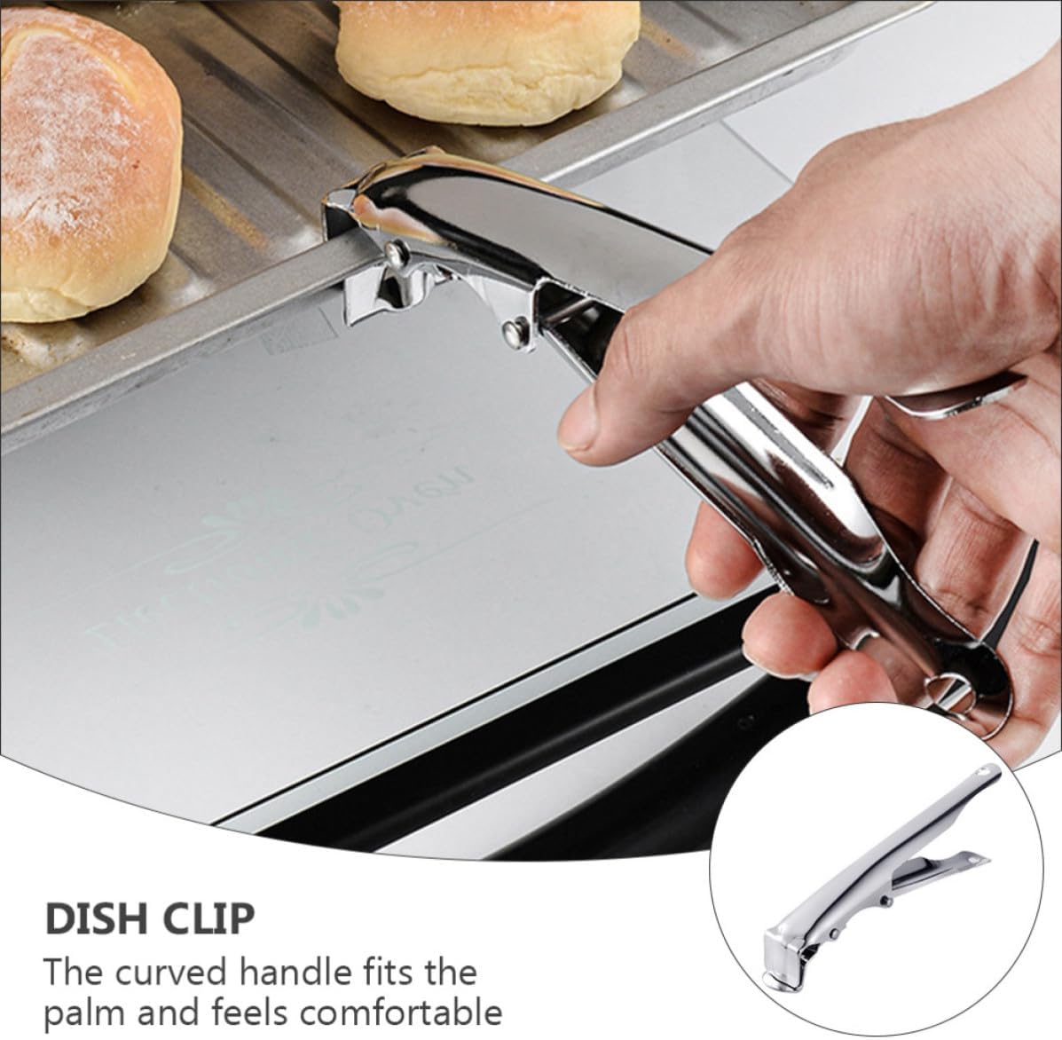Stainless Steel Bowl Gripper Anti-skid Plate Clip for Hot Dishes