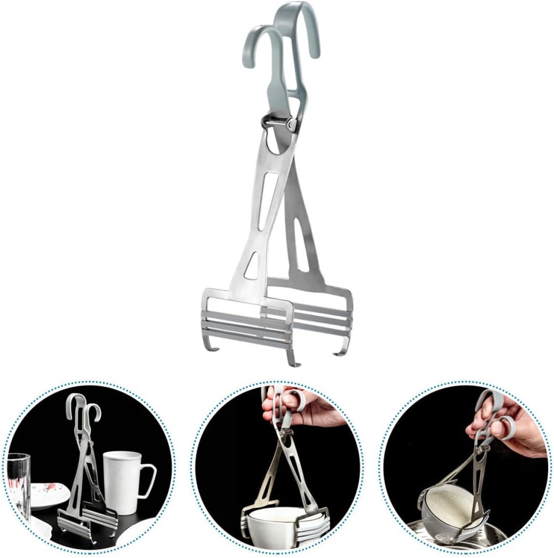 Stainless Steel Clamp Plate and Bowl Gripper Tool