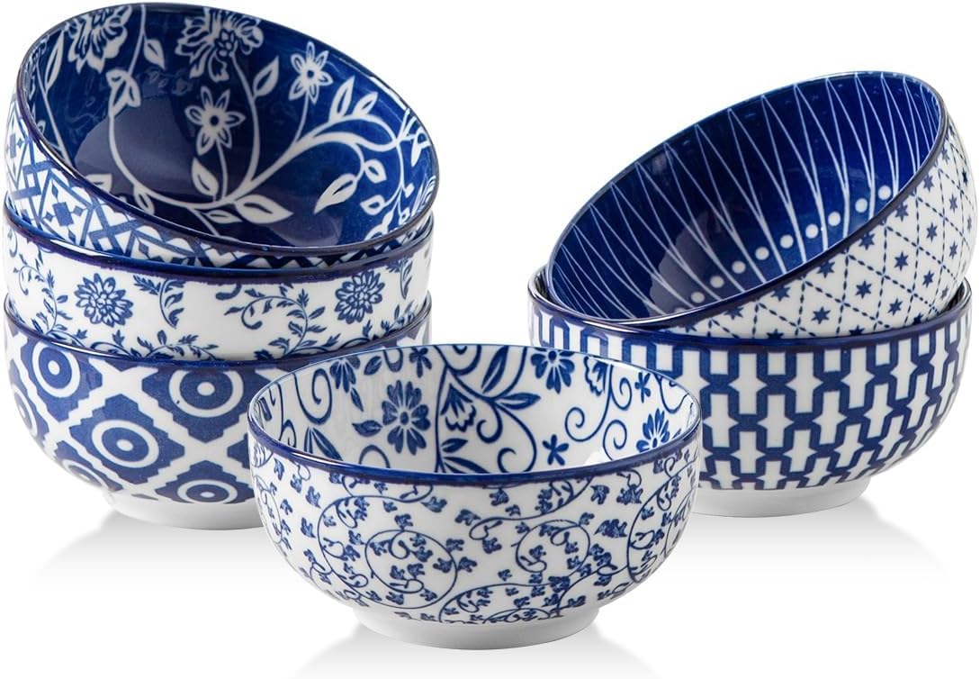 4 Oz Ceramic Mini Dipping Bowls Set of 6