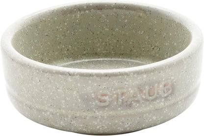 STAUB Ceramic Dinnerware 4-pc Condiment Dish Set - White