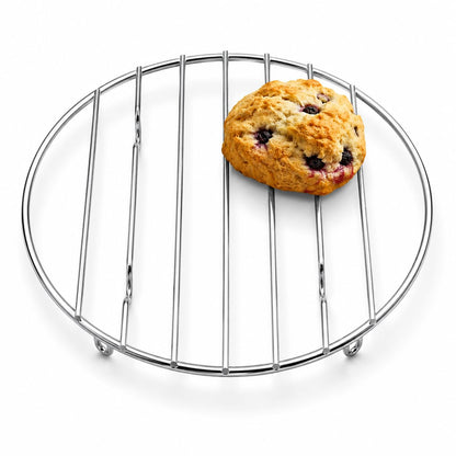 Mrs. Anderson's Baking Professional Nonstick Cooling Rack, Heavy Duty Silicone-Coated Steel, 10 x 18 x 0.75-Inches