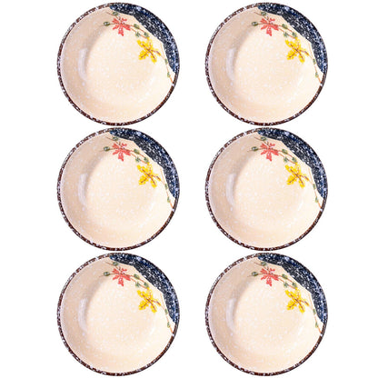 Japanese Ceramic Sauce Dish Set of 6, Sushi Dishes