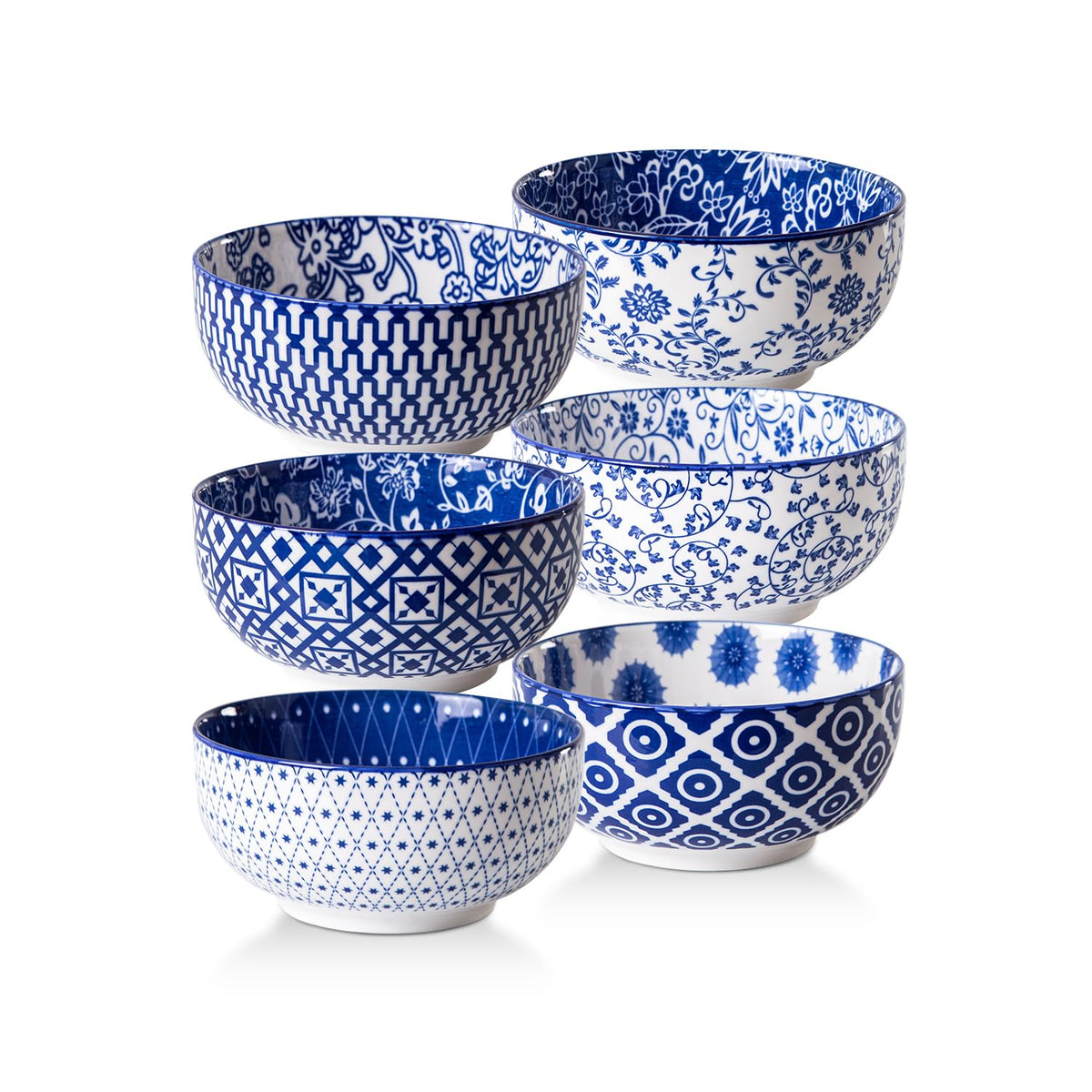4 Oz Ceramic Mini Dipping Bowls Set of 6