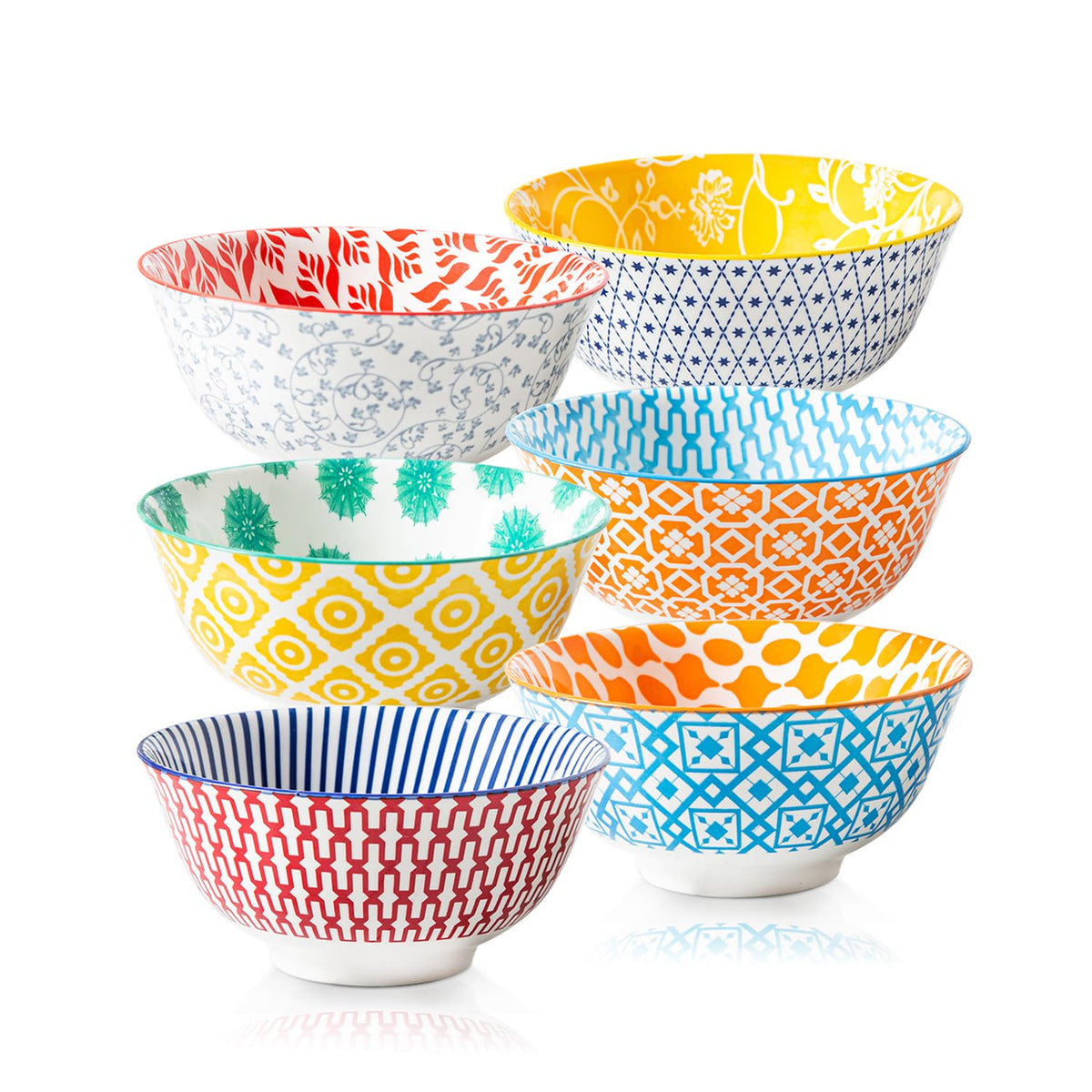 4 Oz Ceramic Mini Dipping Bowls Set of 6