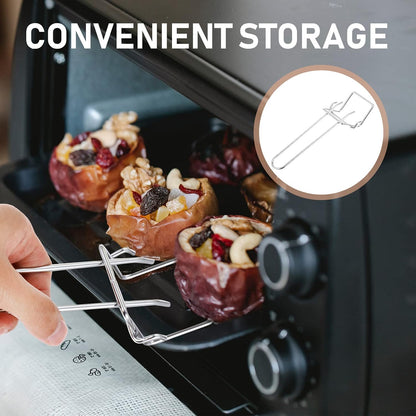 Stainless Steel Baking Pan Clip Tray Clamp Gripper for Ovens