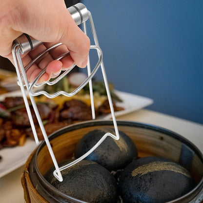 Stainless Steel Bowl Clip Plate Lifter for Hot Dishes